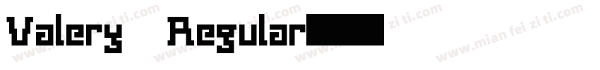 Valery Regular字体转换